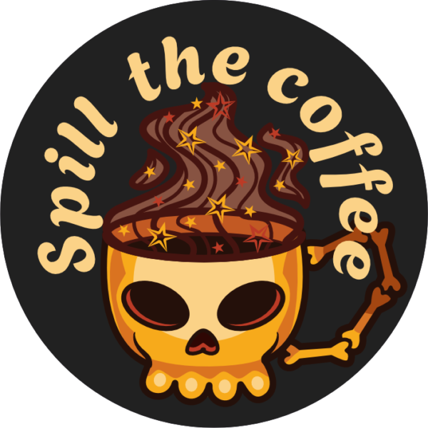 Spill the tea/coffee/yerba | Przypinka - obrazek 4