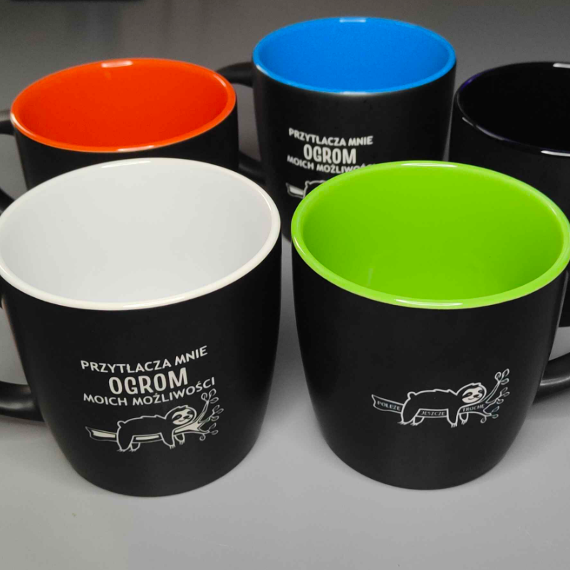 Kubek „Przytłacza mnie ogrom moich możliwości” - obrazek 4